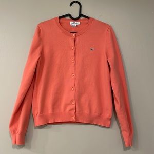 Vineyard Vines - Coral Cardigan